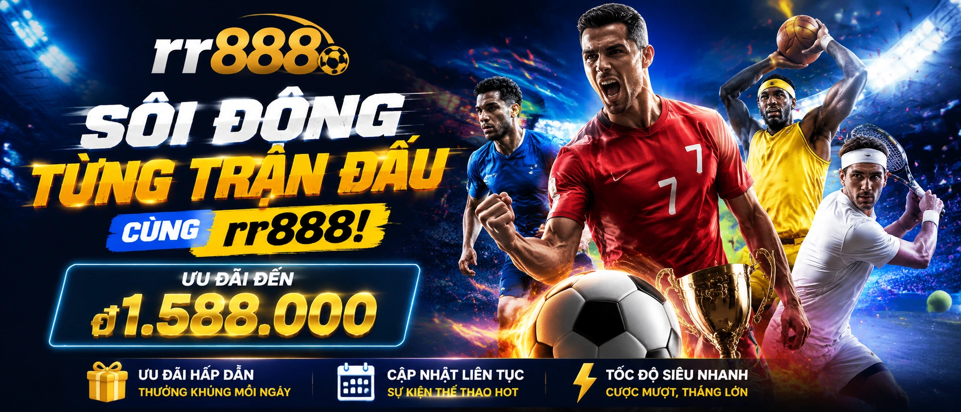 Trang thể thao RR888 dành cho người dùng theo dõi lịch đấu và kết quả